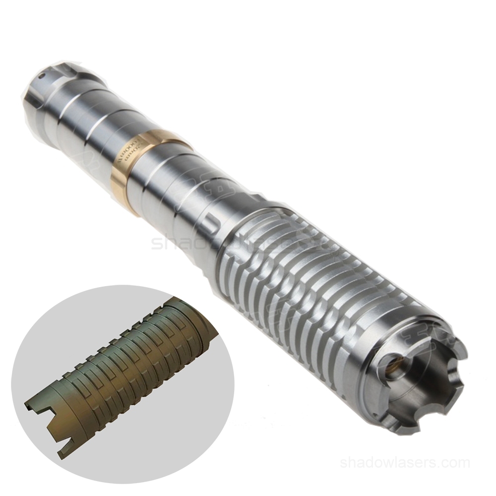 "DRAGON SLAYING" BW9 445nm World's Most Powerful 7.5 Watts BURNING Blue Laser Pointer & 2 x 26650 Batteries