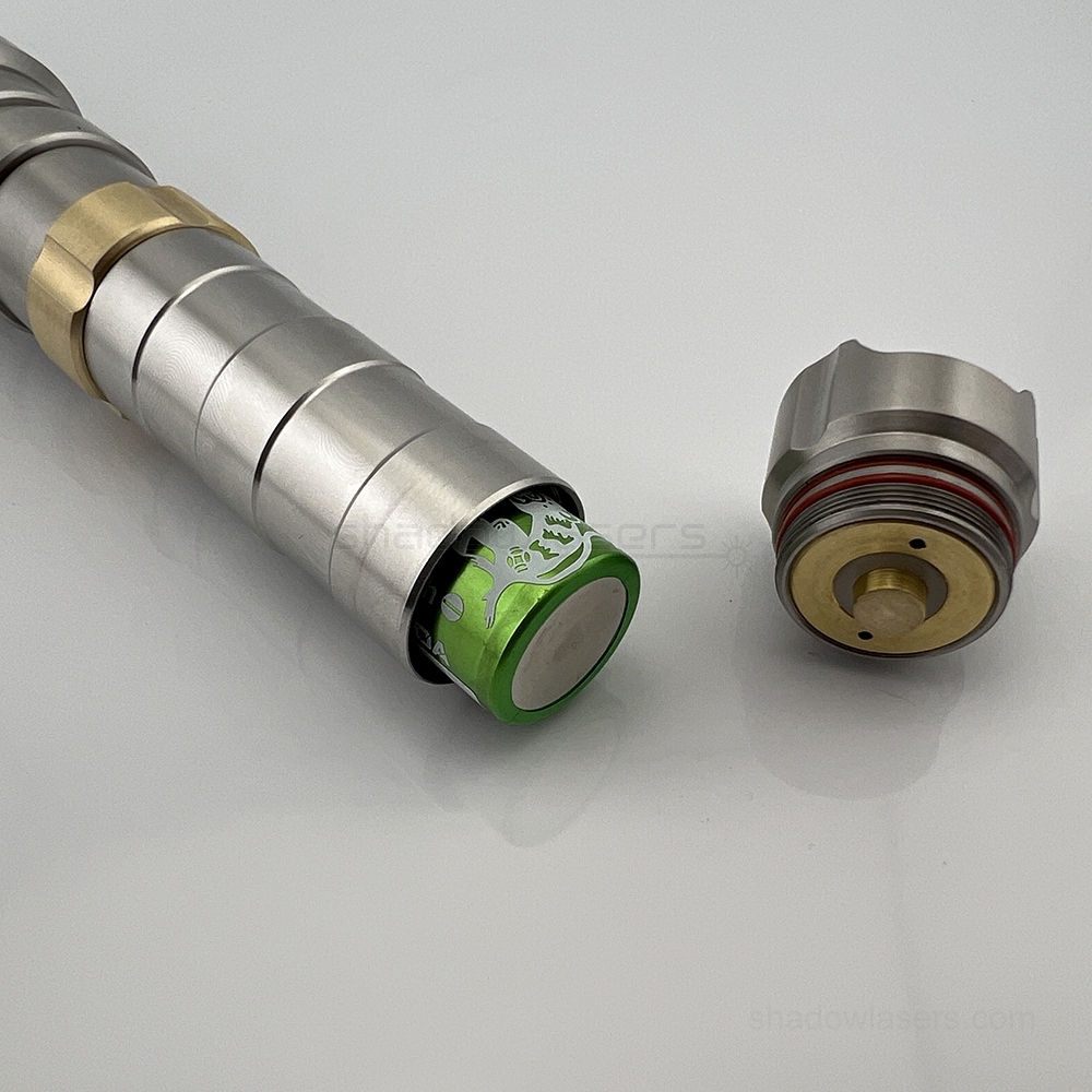 "STRIKER SABER" RW9-DM 638nm 1W, 2W BURNING Red Laser Pointer & Double Magnetic Switches & 21700 Battery
