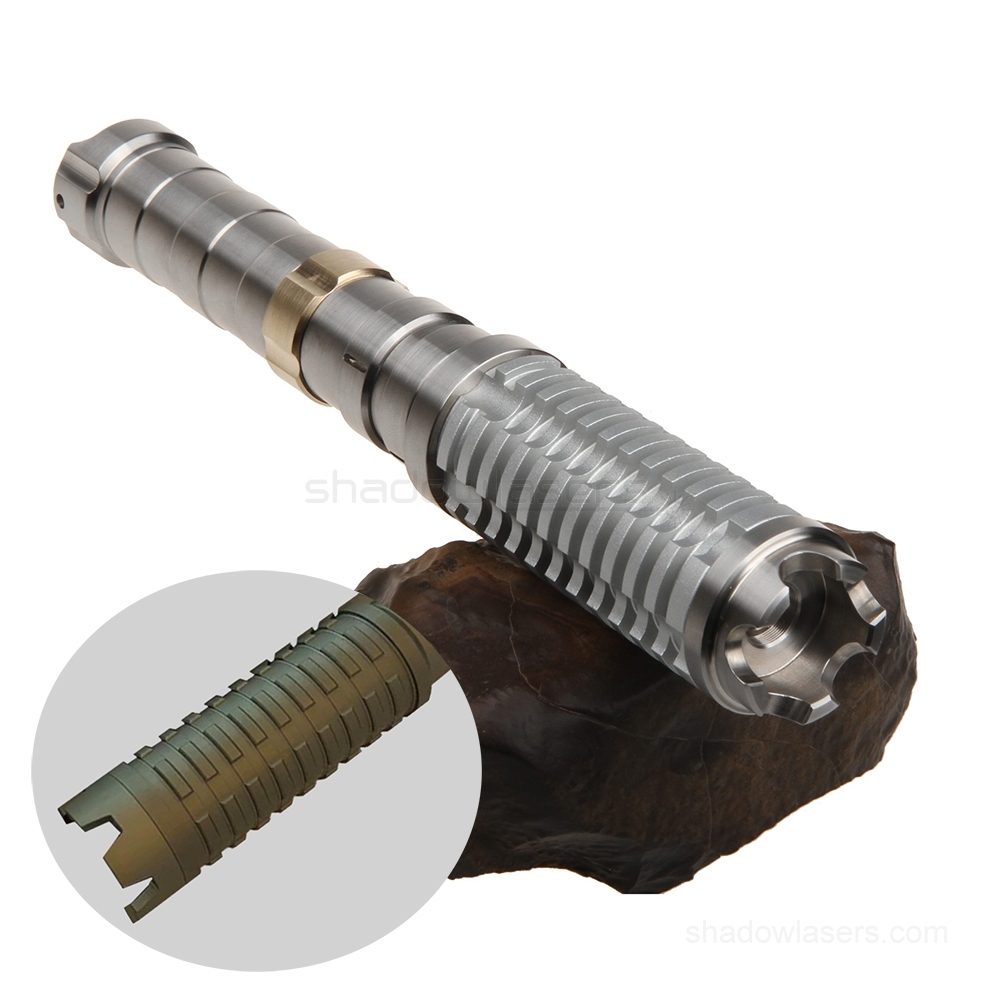 "STRIKER SABER" BW9-DM 445nm 1.5W, 3W, 5W, 7.5W BURNING Blue Laser Pointer & Double Magnetic Switches & 21700 Battery