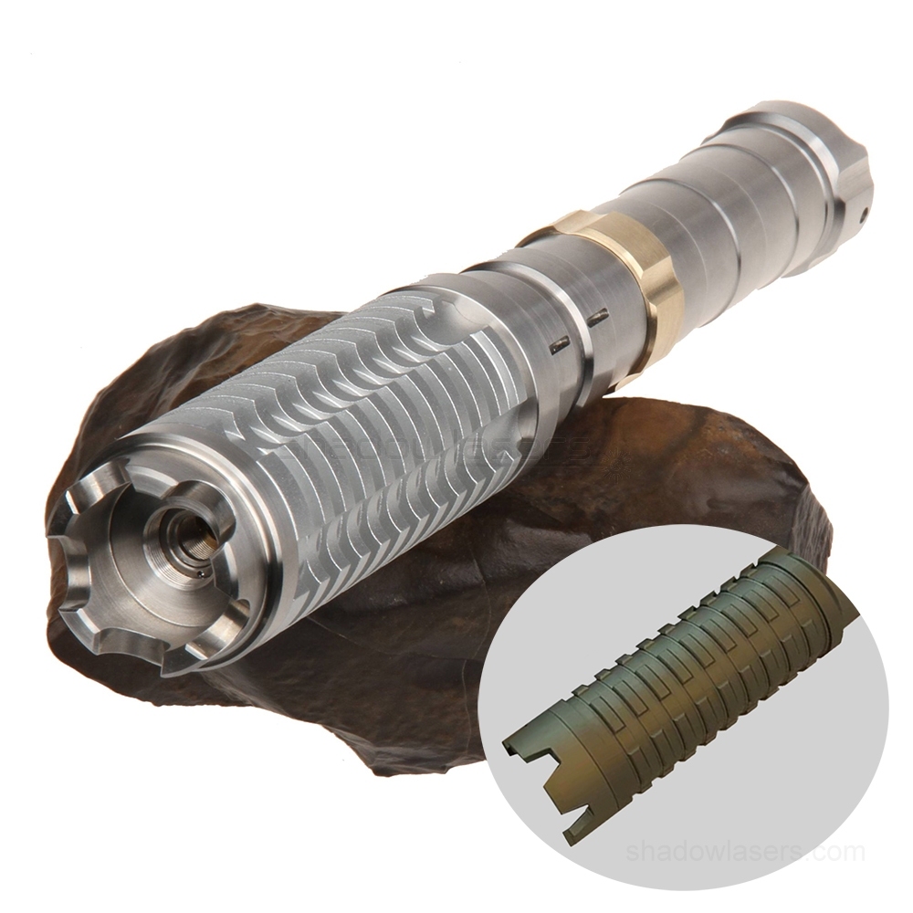 "STRIKER SABER" BW9-DM 445nm 1.5W, 3W, 5W, 7.5W BURNING Blue Laser Pointer & Double Magnetic Switches & 21700 Battery