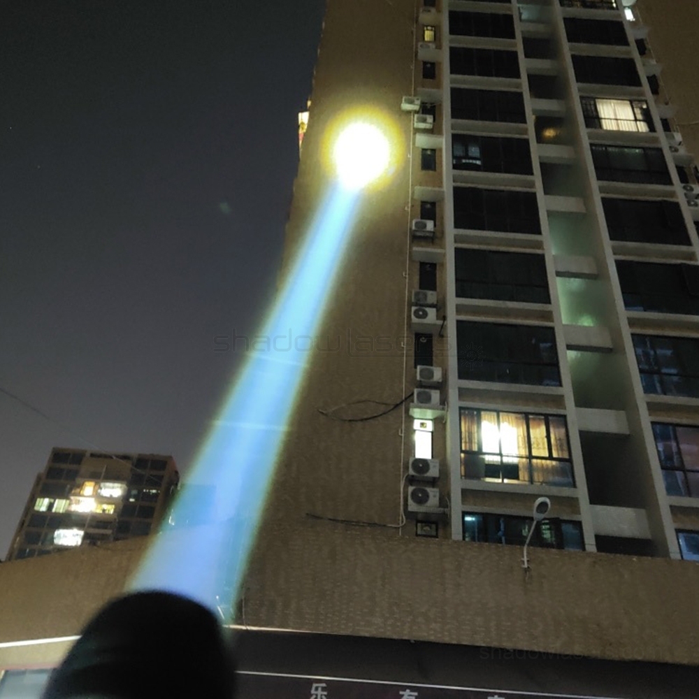 "FLAME" BD12 White Laser Flashlight 455nm 5W
