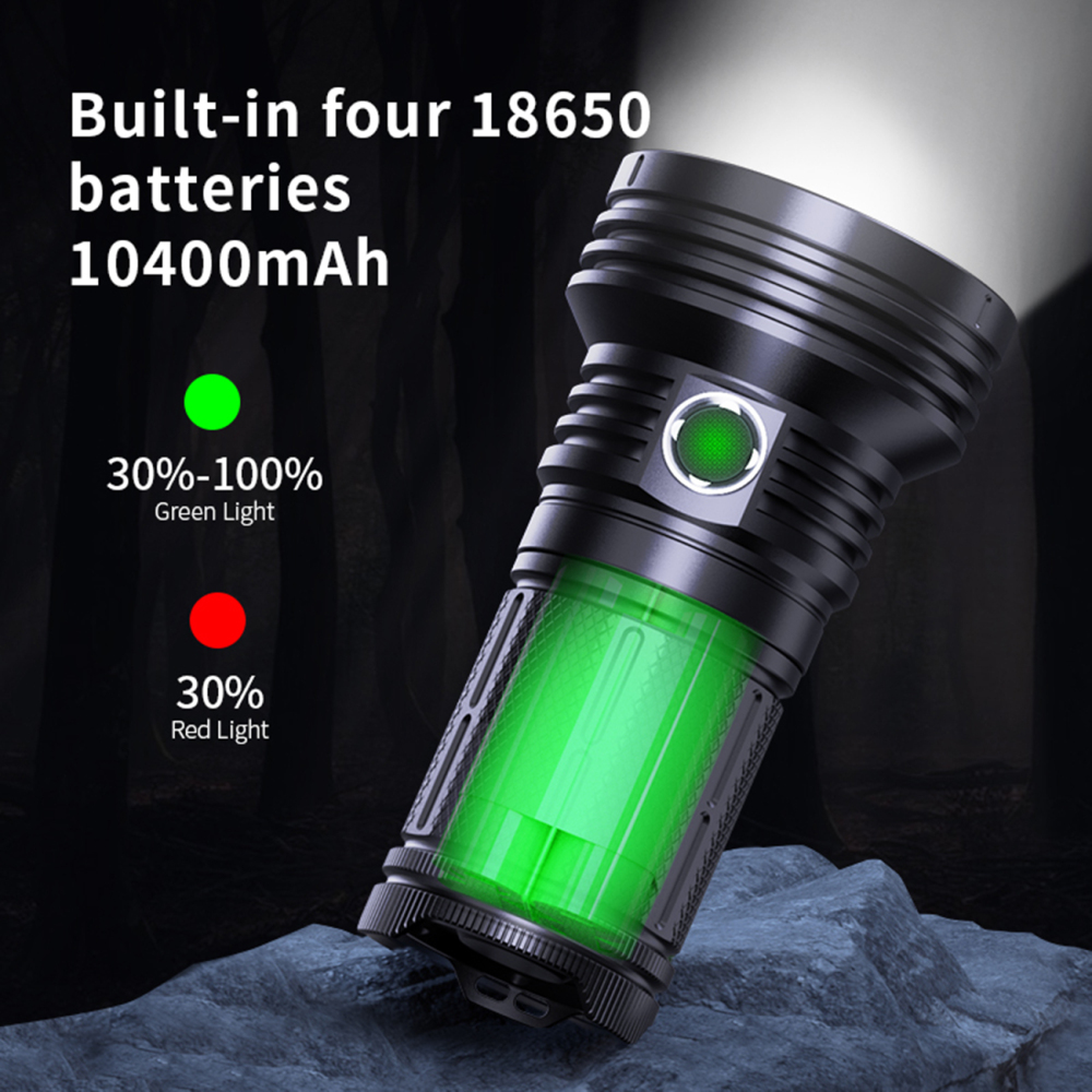 PK80 BURNING Flashlight 240W 45000 Lumens