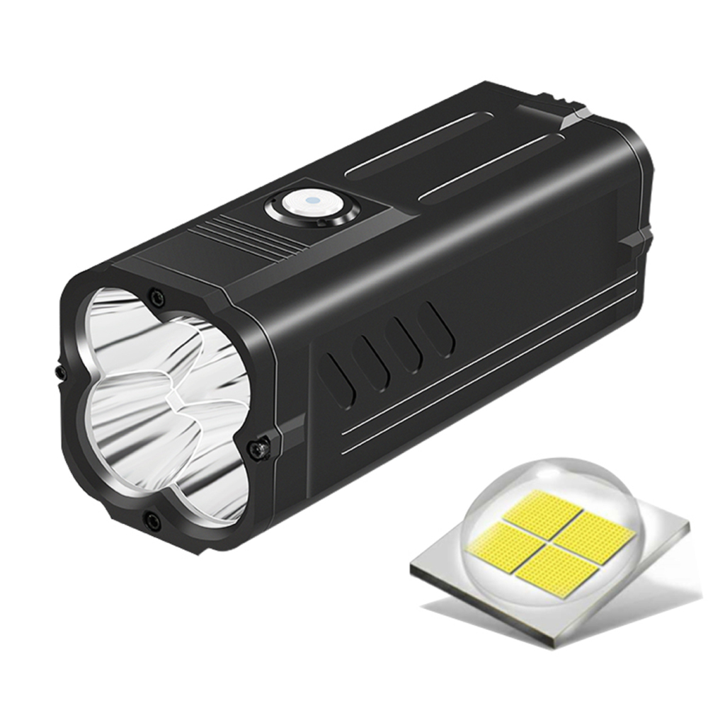 BT50 Tactical Flashlight 80W 8000 Lumens 4x P50 LED