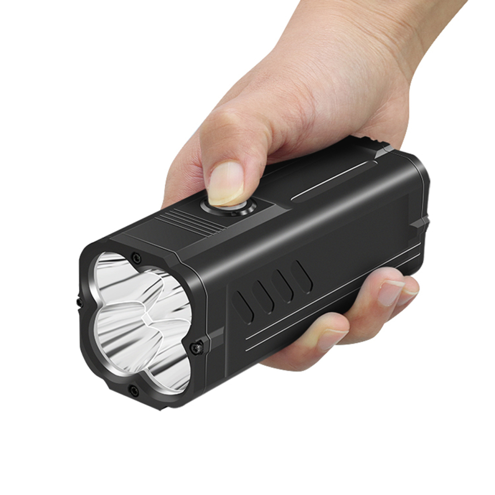 BT50 Tactical Flashlight 80W 8000 Lumens 4x P50 LED