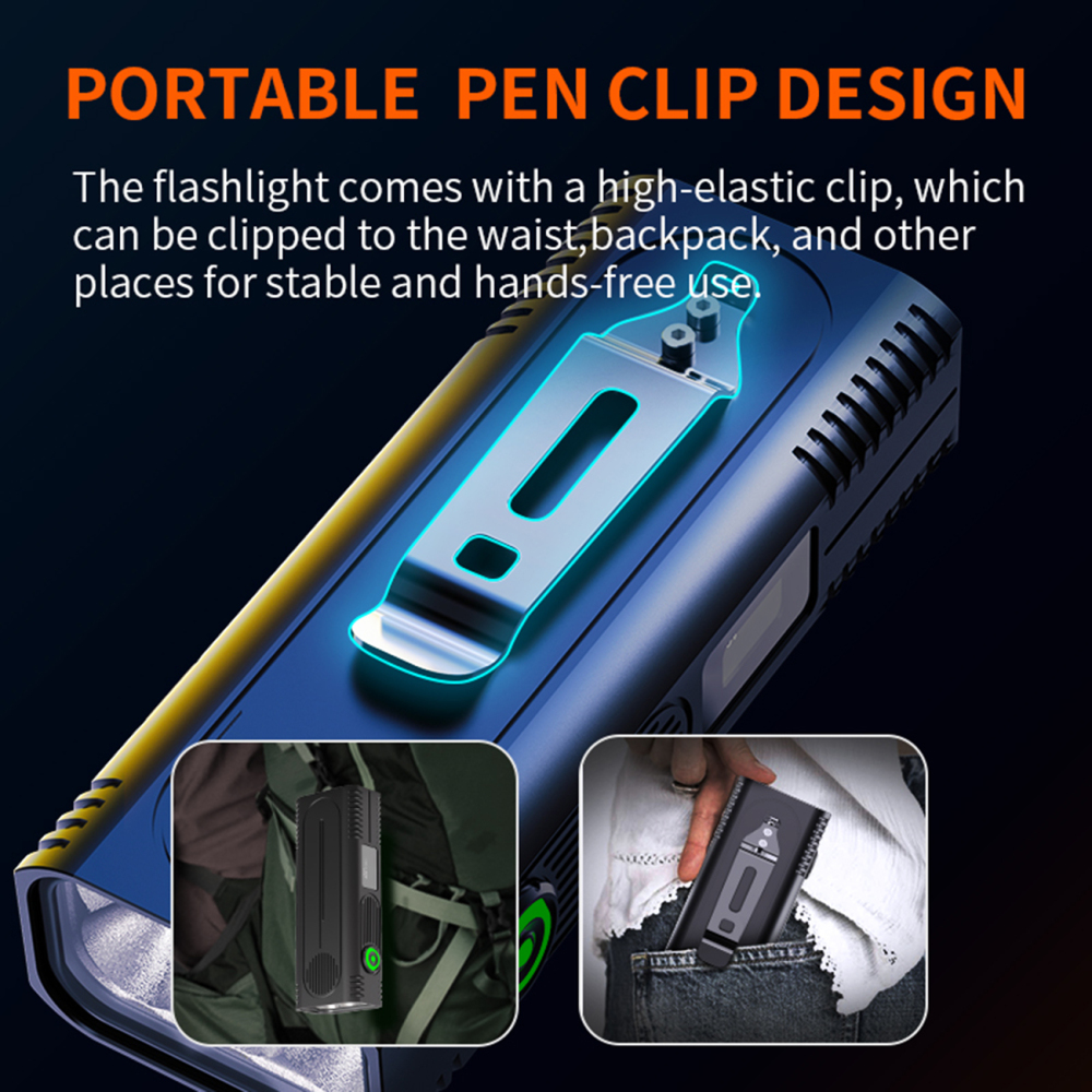 GTR36 BURNING Flashlight 10000Lumens 6x SFQ43 LED