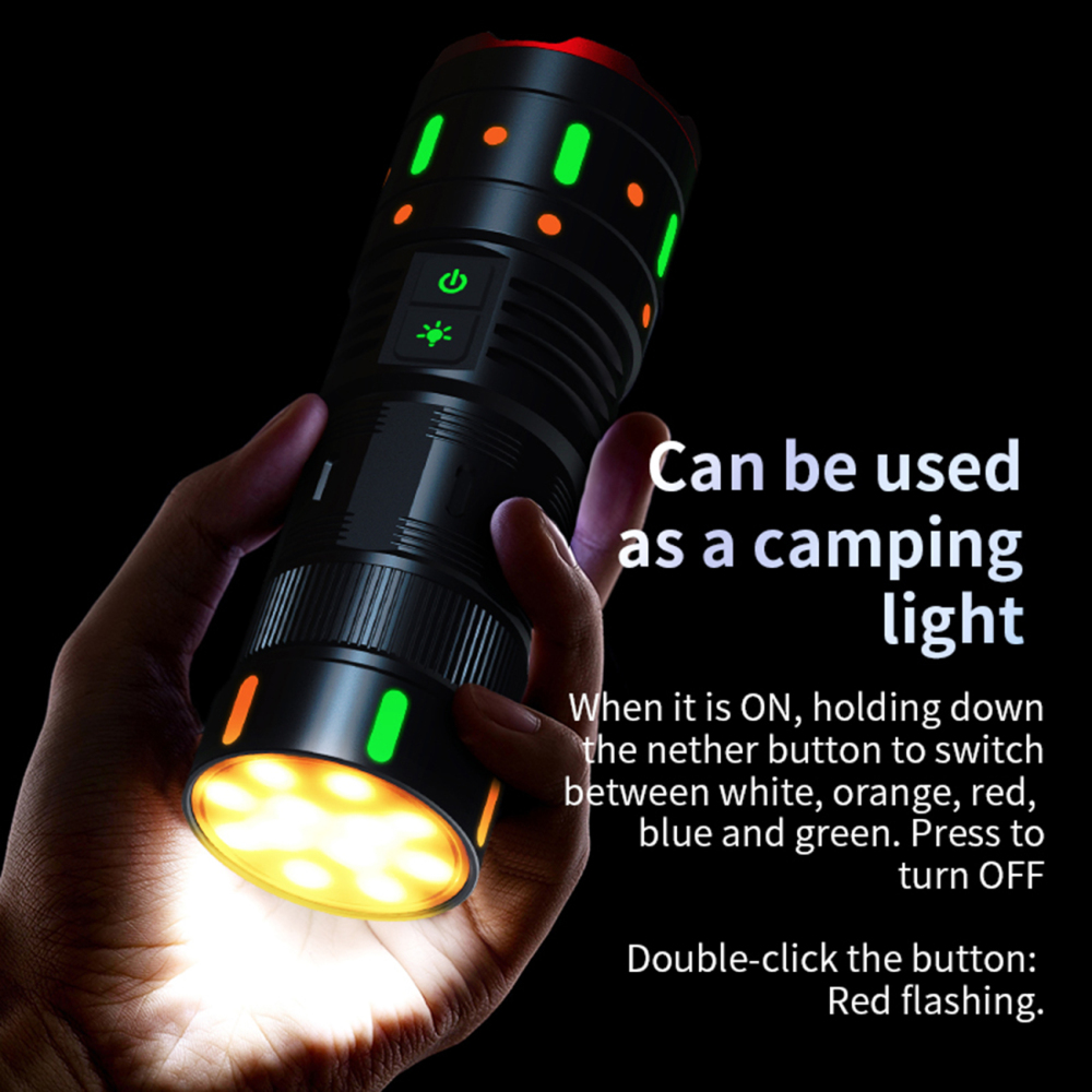 PK13 Zoom White Laser Flashlight Range 1000 Meters