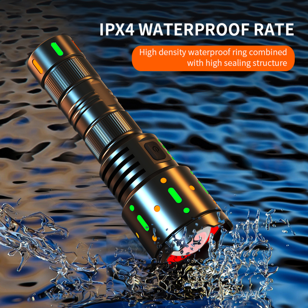 PK14 Zoom White Laser Flashlight Color Fluorescence