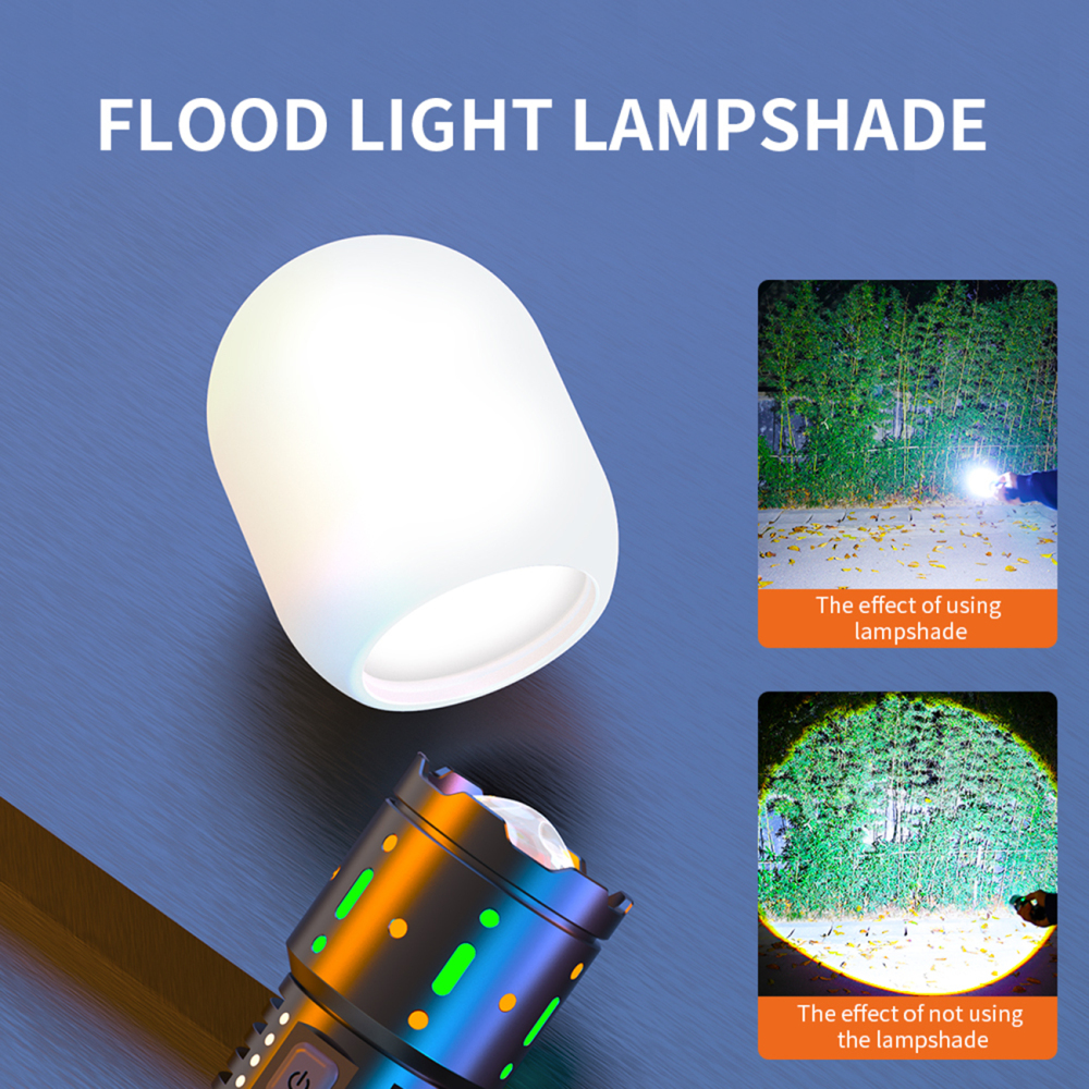 PK14 Zoom White Laser Flashlight Color Fluorescence
