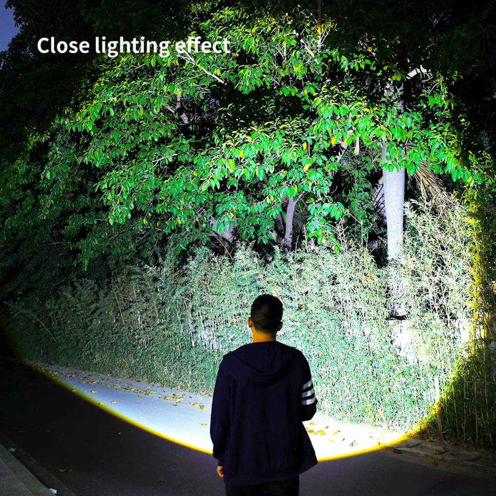 PK14 Zoom White Laser Flashlight Color Fluorescence