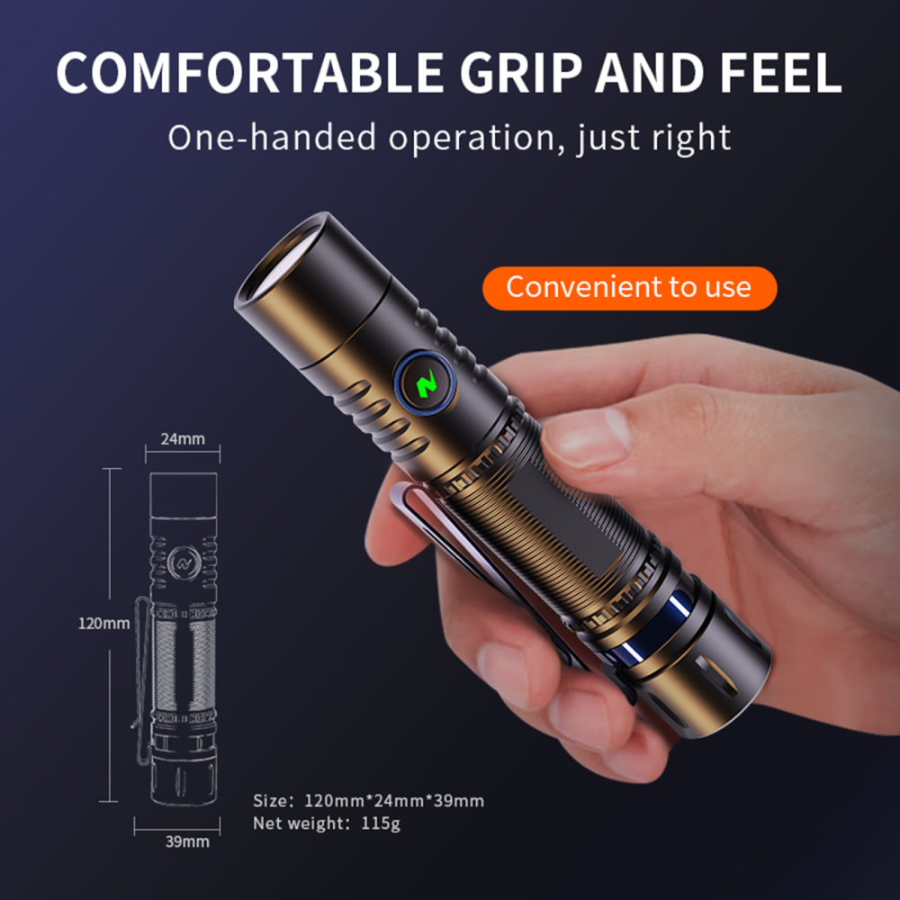 PK12 Tactical Flashlight Osram NM1 LED