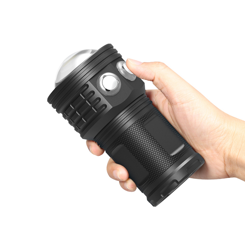QX3 80W Photography Fill Light Diving Flashlight 3 Colors IPX8 Diving Depth of 80M