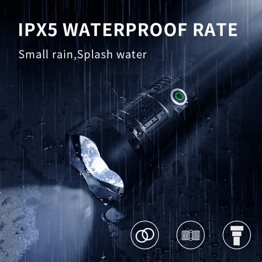 V100 40W Zoom Flashlight 4000 Lumens P90 LED