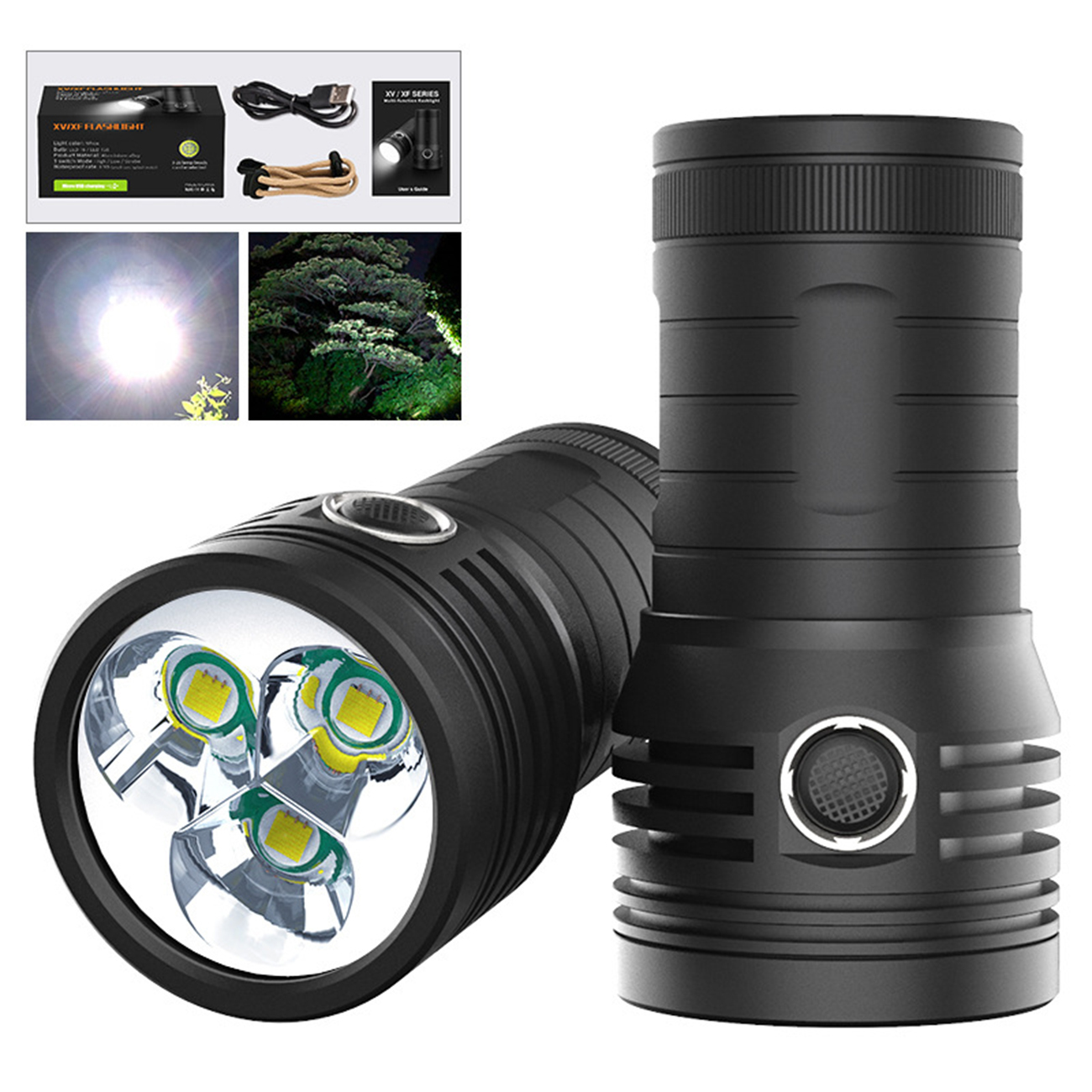 XF Tactical Flashlight 3T6-18T6 LED