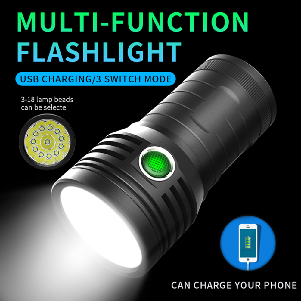 XF Tactical Flashlight 3T6-18T6 LED