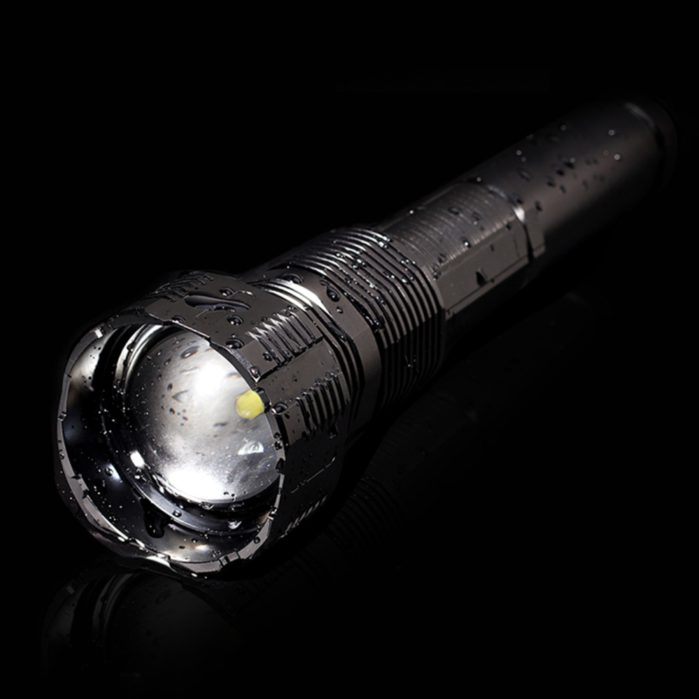 XHP70 Focus Flashlight 29W Range 1000 Meters