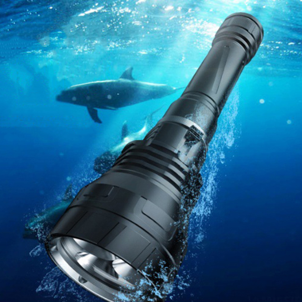 DV20 70W White, Yellow Light Diving Flashlight 3x P70.2 LED