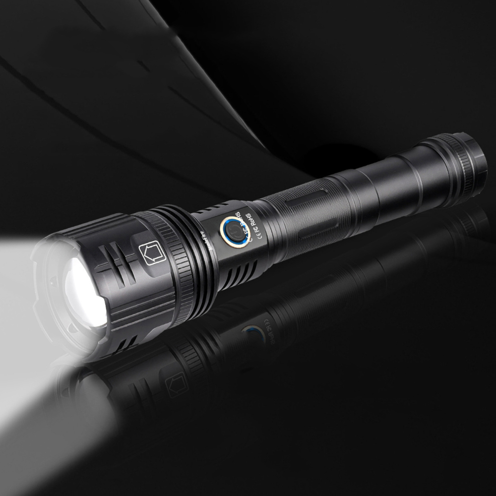 JF021 Zoom White Laser Flashlight 30W Range 1,000 Meters