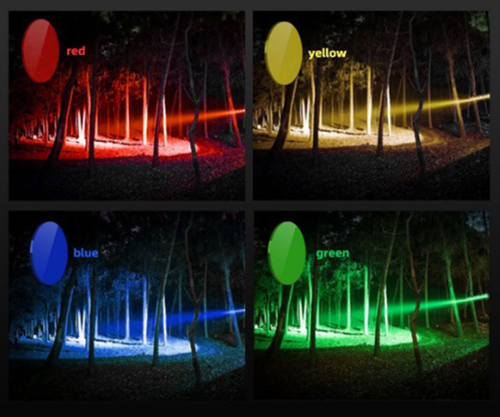 JF021 Zoom White Laser Flashlight 30W Range 1,000 Meters