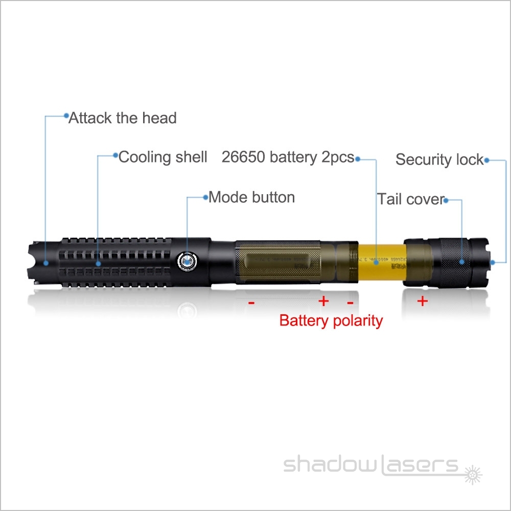 BX8 450nm SUPER POWER  Adjustable Focus Burning Blue Laser Pointer With 3 Switch Model 1000MW-7000MW