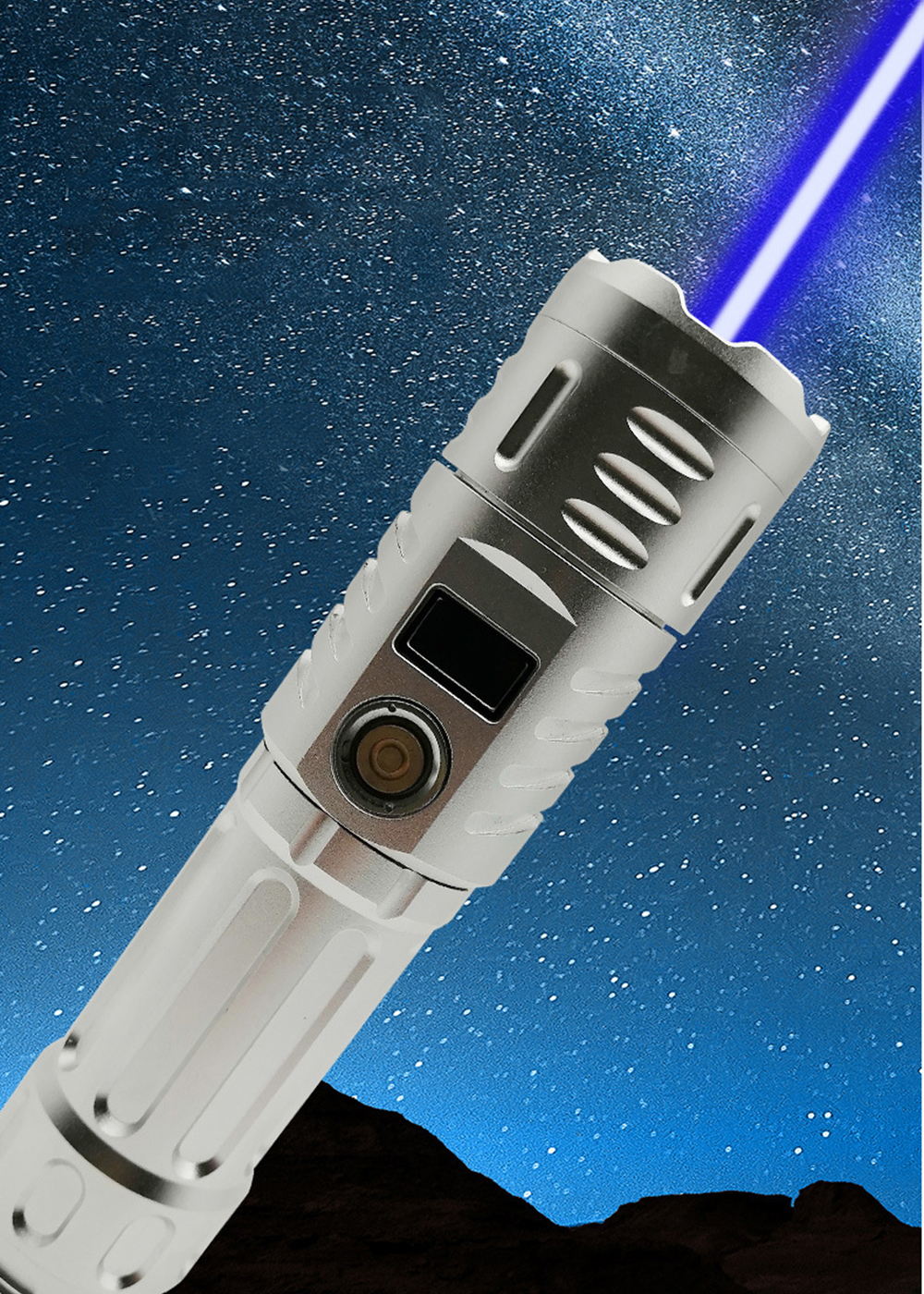"HADES" BH7 450nm 1.5W, 3W, 5W BURNING Blue Laser Pointer