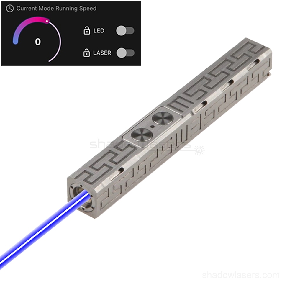 "Pocket Pro" BW4 445nm MINI Blue Laser Pointer 500mW