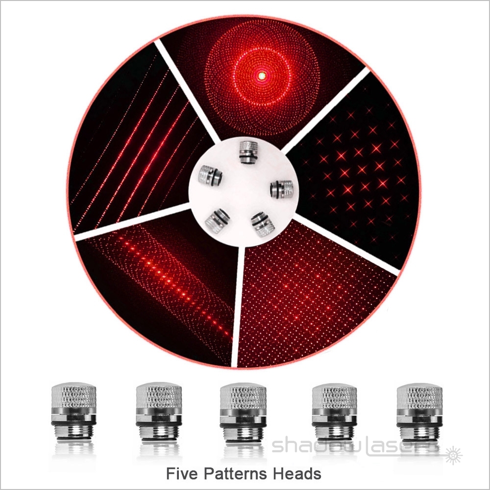 "NYX" RX2 638nm 700mW, 1200mW Waterproof BURNING Red Laser Pointer