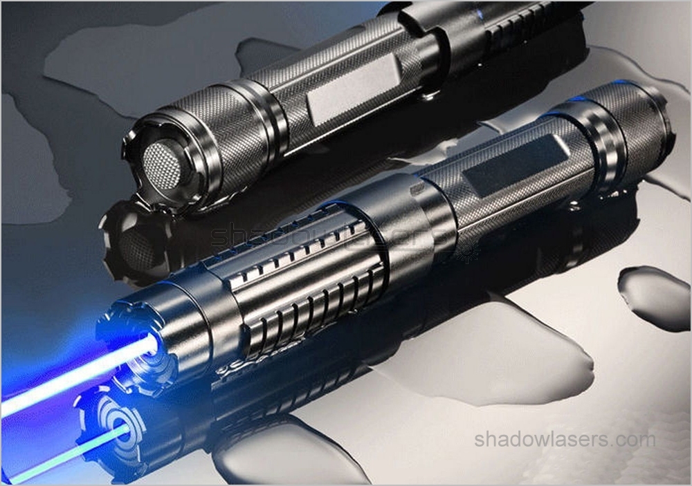 "BIGLASERS" BX6 450nm 2W, 4W, 6W Waterproof Blue Laser Pointer