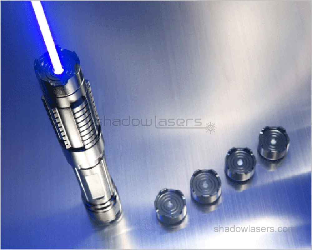 "BIGLASERS" BX6 450nm 2W, 4W, 6W Waterproof Blue Laser Pointer