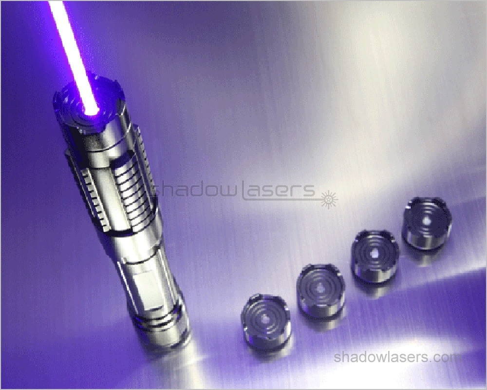 "BIGLASERS" PX6 405nm 1W, 1.5W Purple, 425nm 3W Waterproof Blue violet Laser Pointer