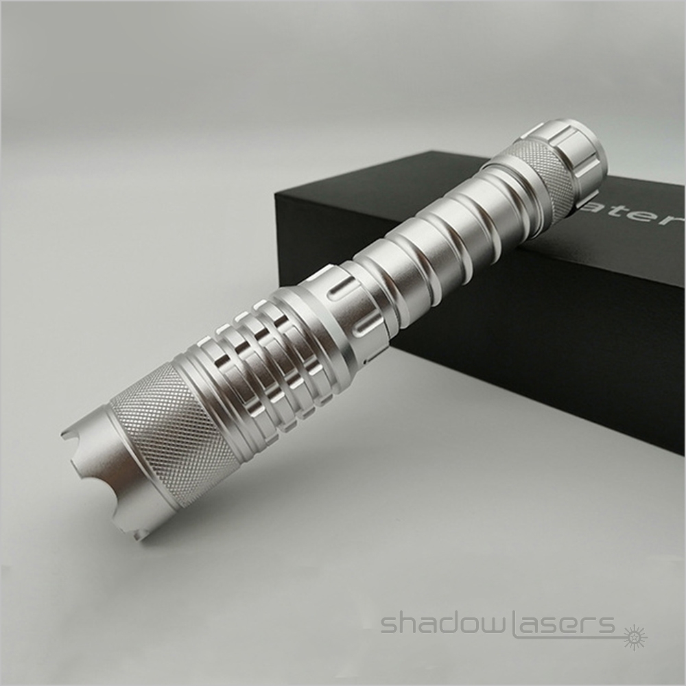 GH3-520nm Adjustable Focus Burning Green Laser Pointer 300MW-500MW