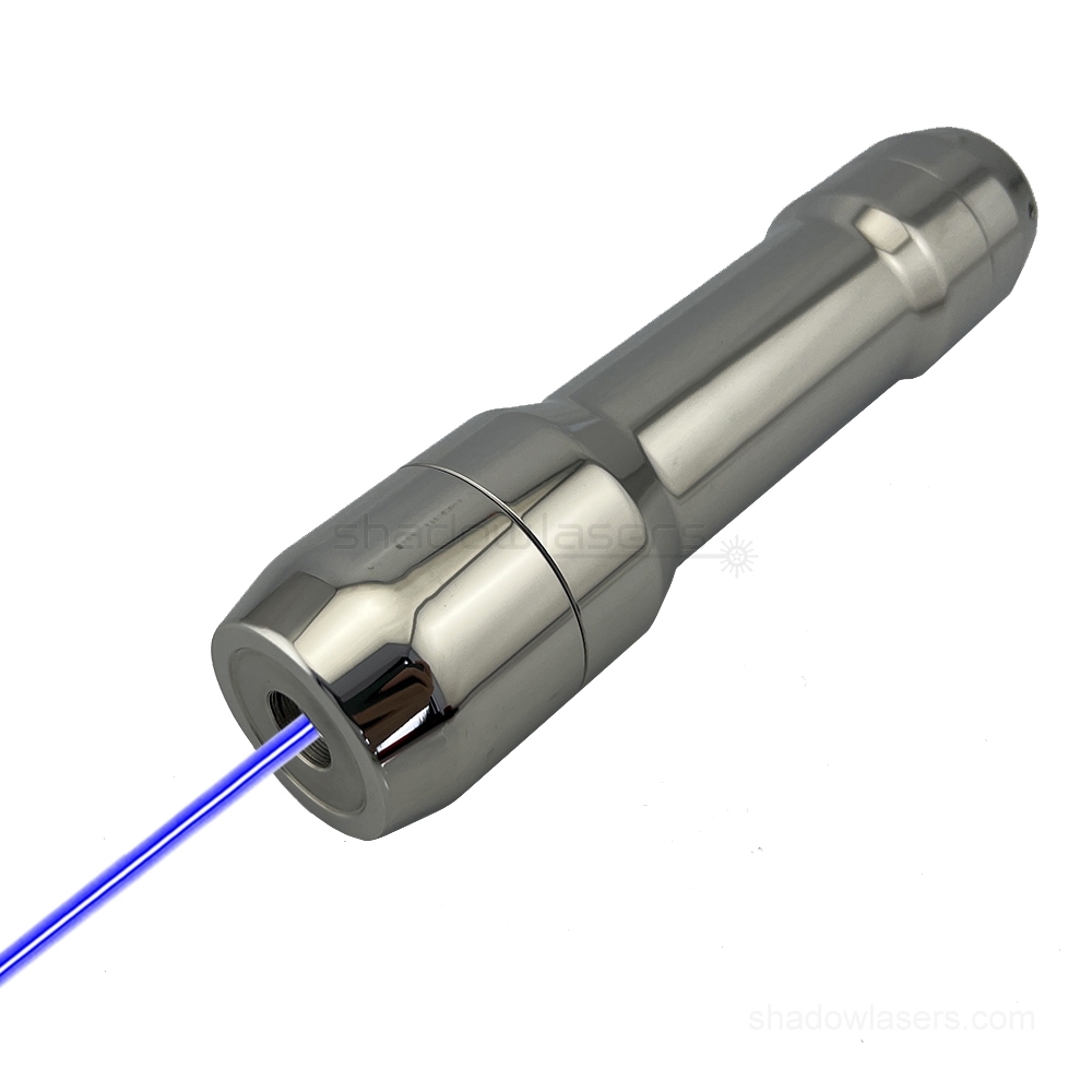 “BOWLING” GD10 450nm 1.5W, 3W, 5W, 6W Waterproof Blue Laser Pointer Use in Seawater SS304