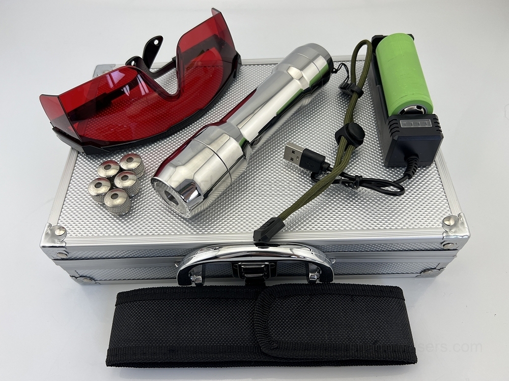 “BOWLING” GD10 520nm 500MW, 1W, 1.5W Waterproof BURNING Green Laser Pointer