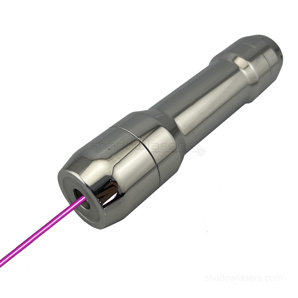 “BOWLING” PD10 405nm 1W, 1.5W, 425nm-3W Waterproof Purple Laser Pointer Use in Seawater SS304