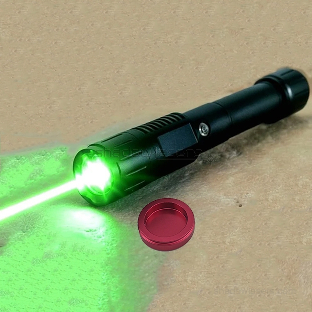 "ZEUS" GH9-520nm 6000MW (6W) MILITARY SUPER BURNIGN GREEN LASER POINTER