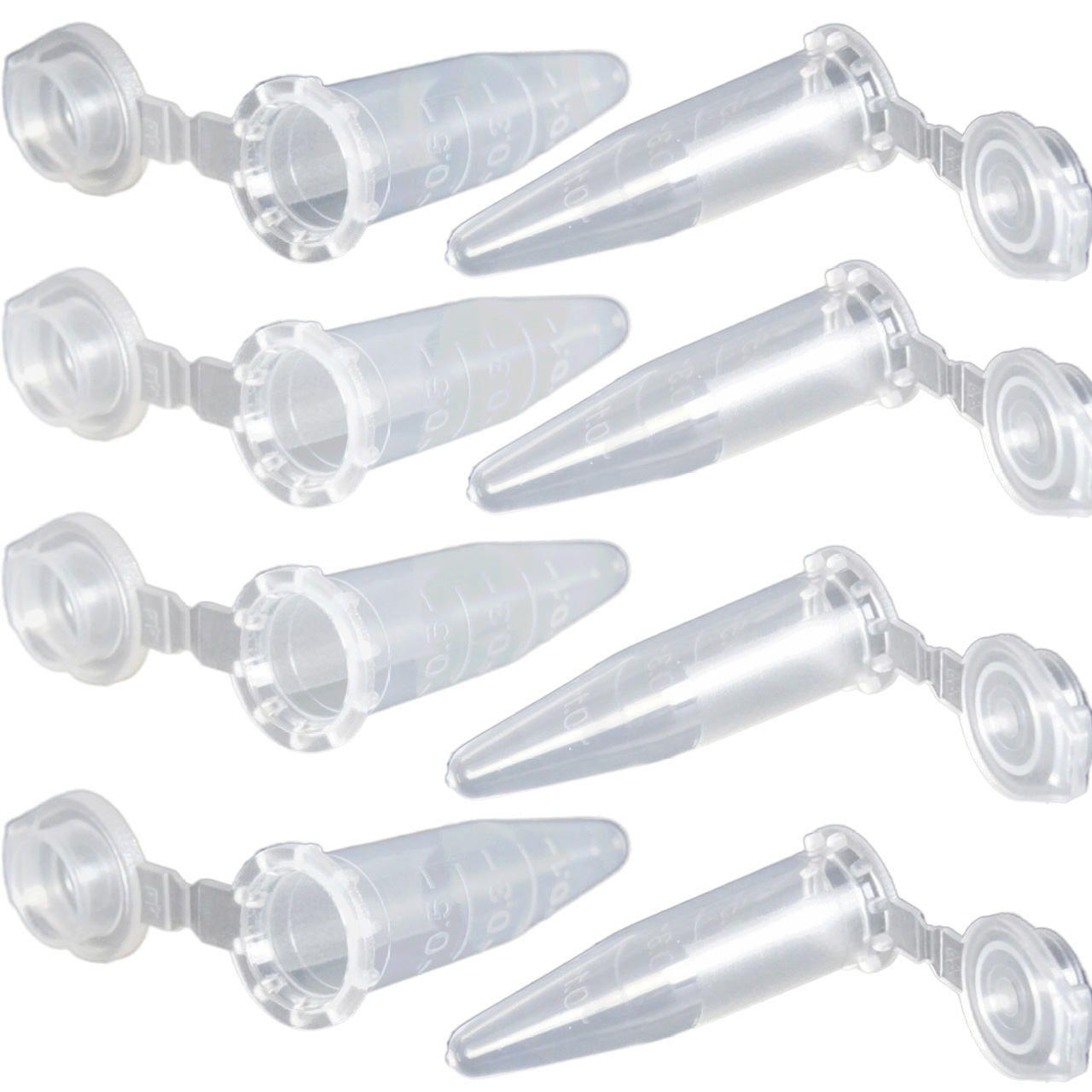 36PCS Cryo Tubes 5ml, Plastic Small vials with Screw caps Sample