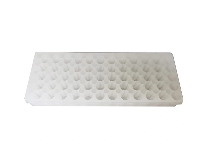 Tube Rack Double Panel 60 Positions Polypropylene for 0.2ml-2ml Microcentrifuge Tubes