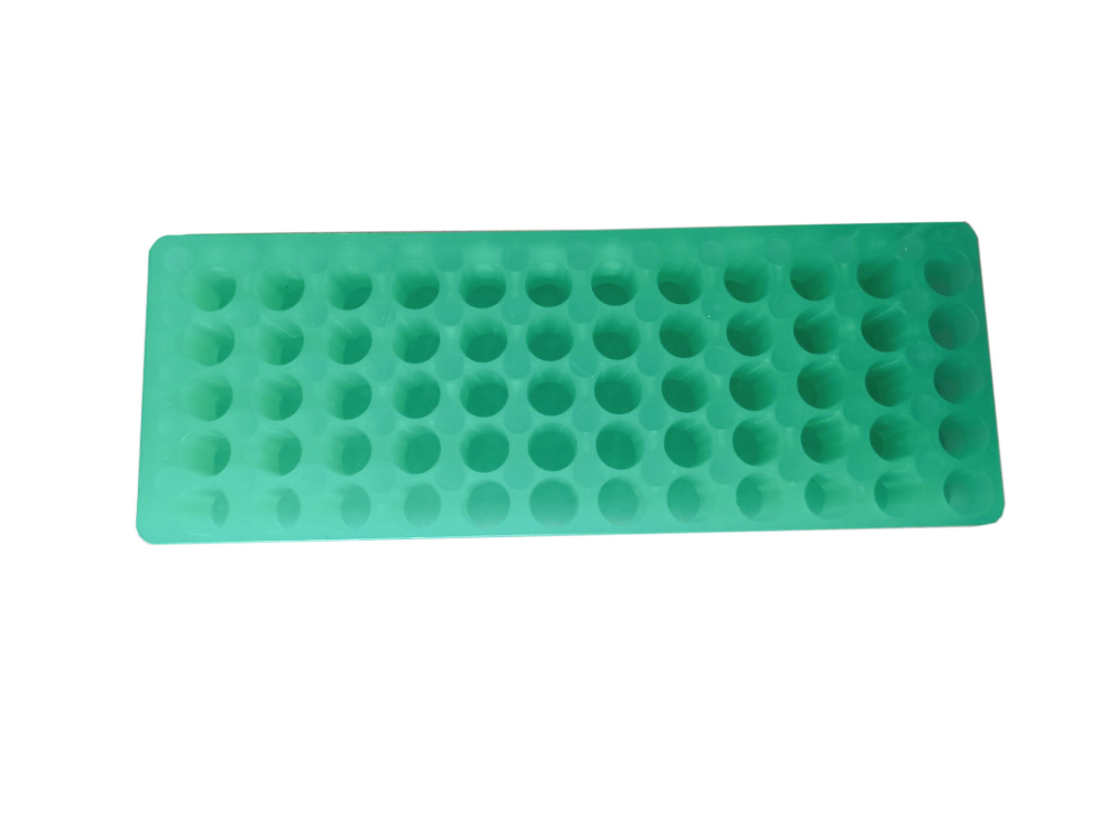 Tube Rack Double Panel 60 Positions Polypropylene for 0.2ml-2ml Microcentrifuge Tubes