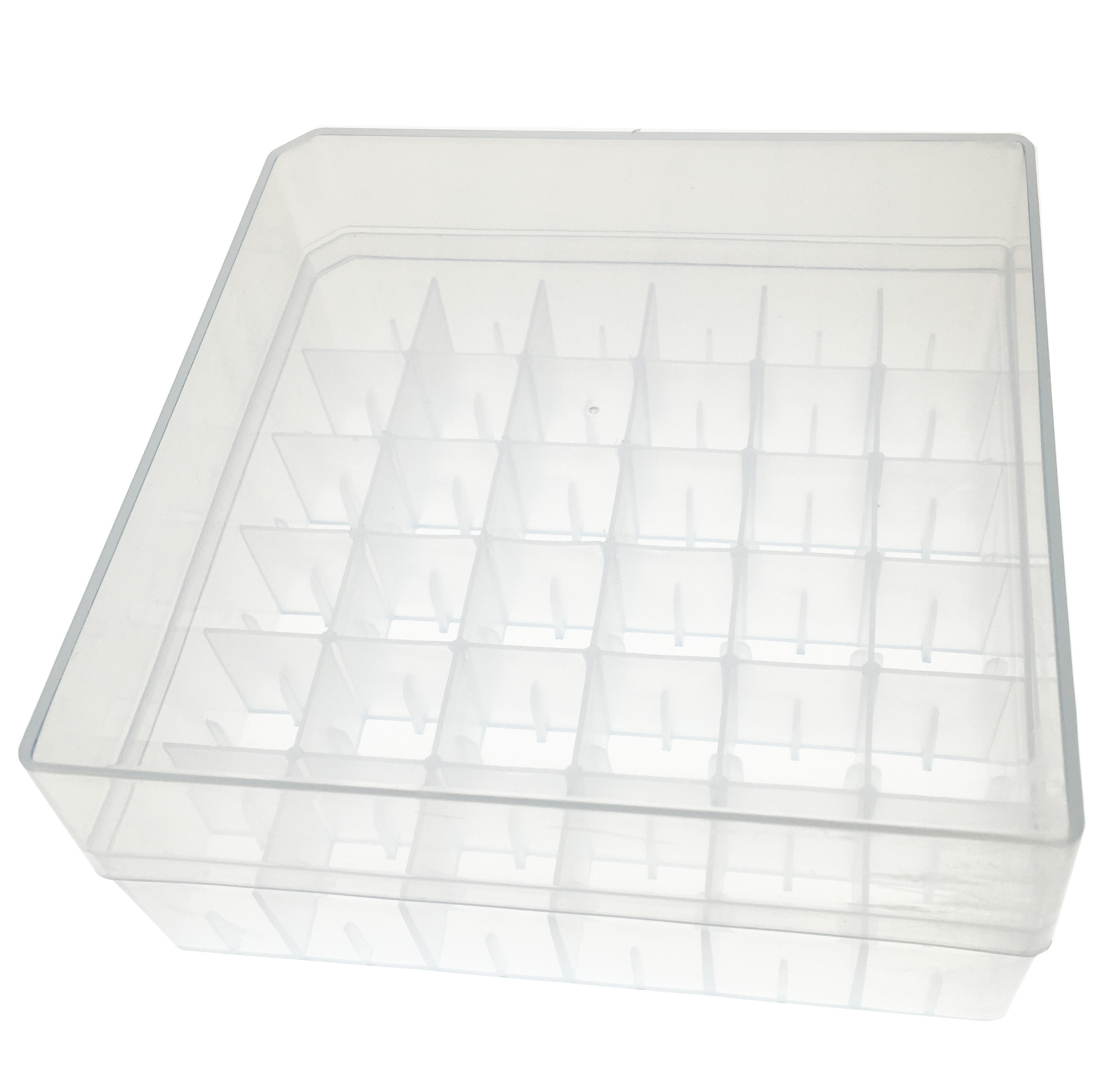 Centrifuge Tube Freezer Storage Box 36 Places Waterproof Polypropylene