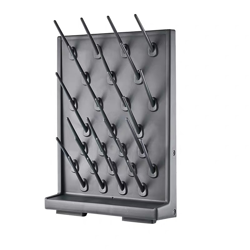 Drying Rack 27 Pegs Lab Supply Pegboard Bench-top/Wall-Mount Laboratory Glassware 27 Detachable PegsLab Drying Draining Rack Cleaning Equipment