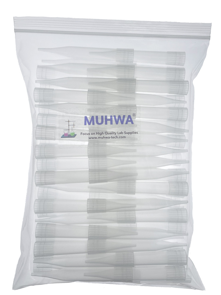 5ml Pipette Tips, 1000-5000uL (1-5mL), Natural, Fit for Gilson, Qingyun Jinhua, CAPP, Rainin Pipette, 100pcs/Pack