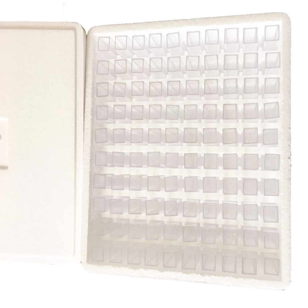 MUHWA Disposable Plastic Cuvette 4.5ML Polystyrene Cuvette Pack of 100