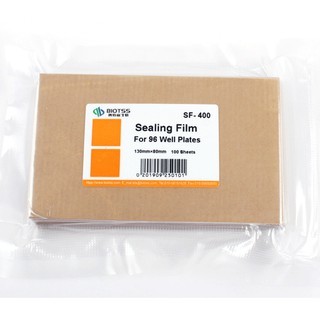 MUHWA PCR Sealing Film, 96 Well Plates Transparent Sealing Film, 100 Sheets