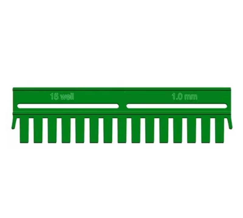 MUHWA Combs for Mini-PROTEAN Electrophoresis Cell, use with 1.0 mm glass plates, Pack of 5