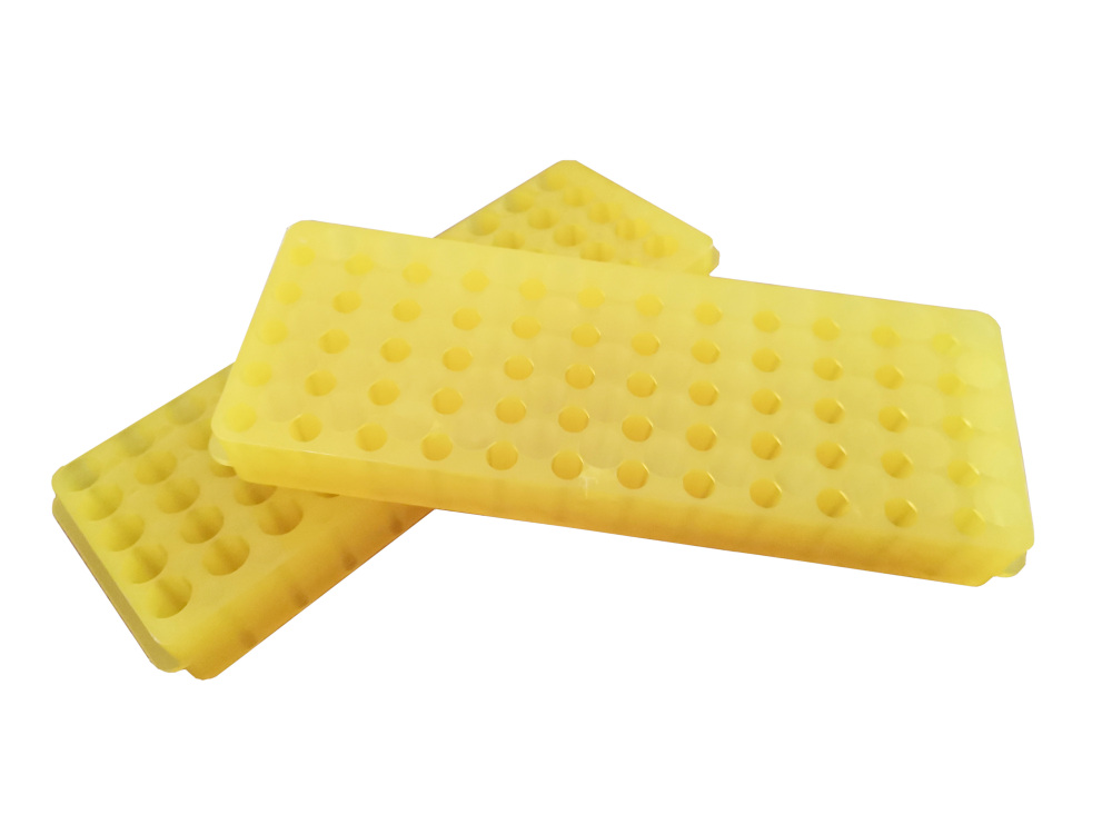 Tube Rack Double Panel 60 Positions Polypropylene for 0.2ml-2ml Microcentrifuge Tubes
