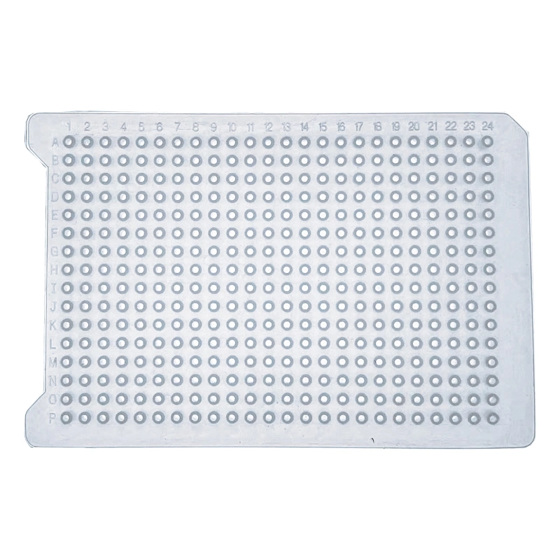 MUHWA 10 PCS Silicone Sealing Mat for 384 Round Well Plate, 384-well Plate Silicone Cap, Non-sterile (Pack of 10)