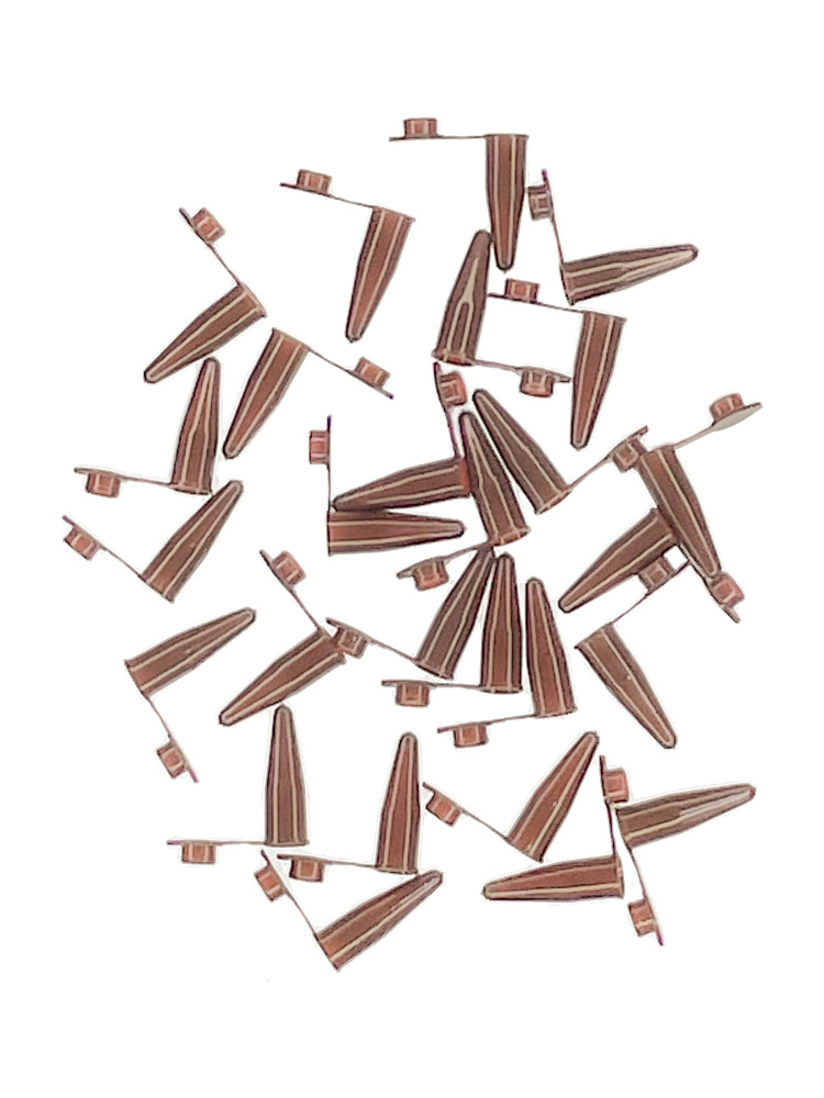 1000pcs 0.2ml PCR Tube with Flat Cap, Microcentrifuge Tube, 0.1ml PCR Reaction Tube, MH-PCR02