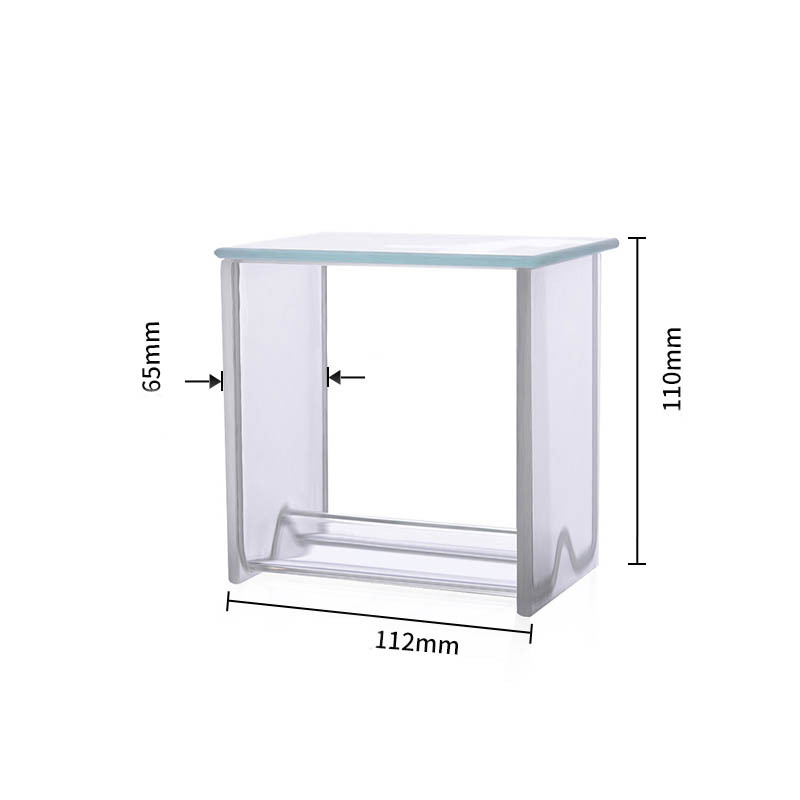 MUHWA Borosilicate glass chromatography tank, TLC Developing Tank, Heavy Duty Borosilicate Glass Square Chromatography TLC Developing Chamber with Lid for Lab Research