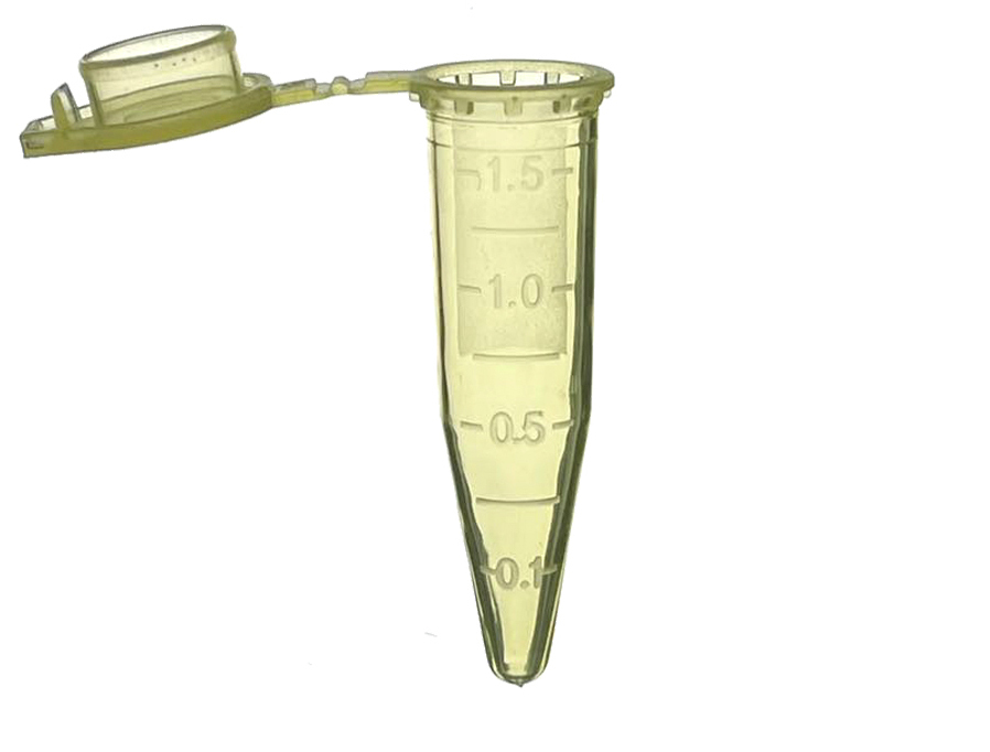 MUHWA 500 PCS Polypropylene Graduated Microcentrifuge Tubes with Snap Cap, 1.5ML Micro Test Tubes Conical Microtube Sample Vial for Laboratory