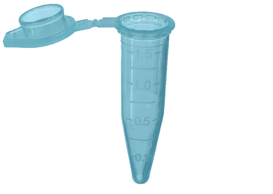 MUHWA 500 PCS Polypropylene Graduated Microcentrifuge Tubes with Snap Cap, 1.5ML Micro Test Tubes Conical Microtube Sample Vial for Laboratory