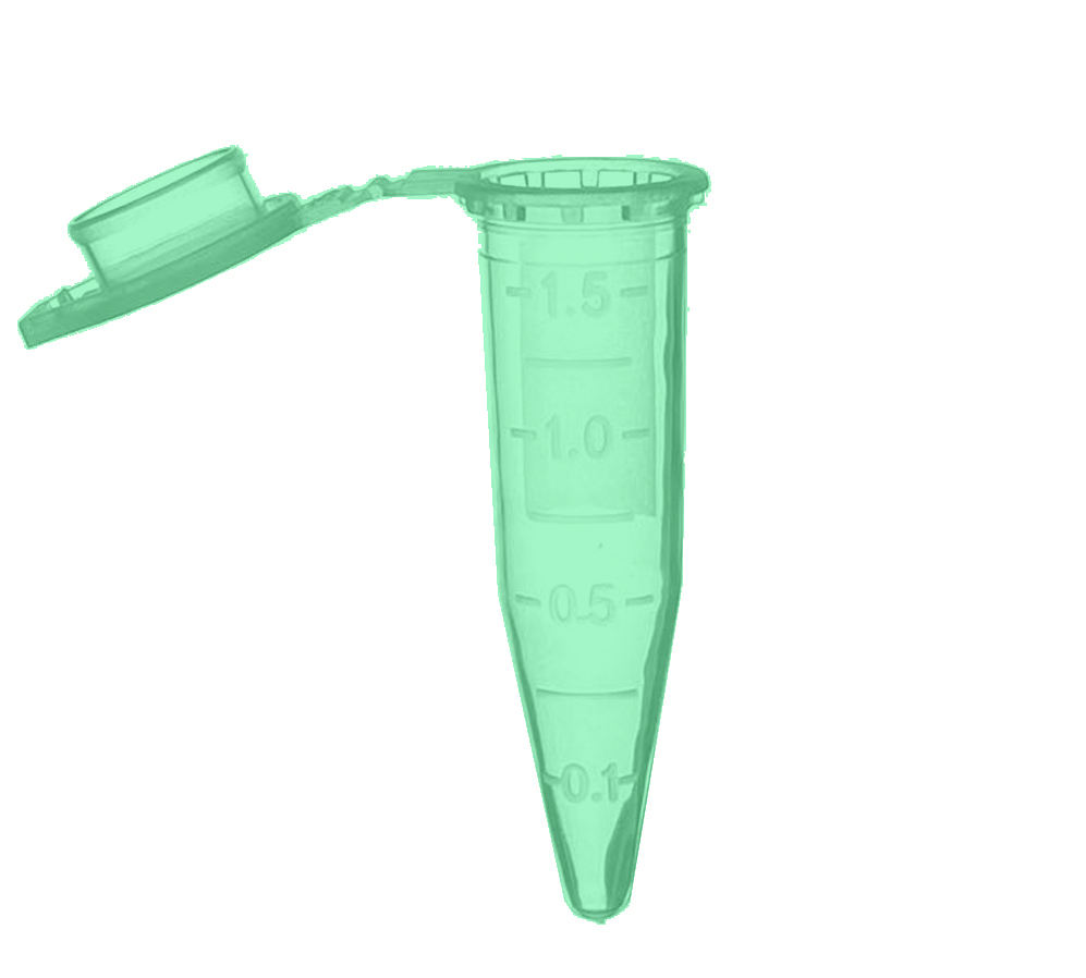 MUHWA 500 PCS Polypropylene Graduated Microcentrifuge Tubes with Snap Cap, 1.5ML Micro Test Tubes Conical Microtube Sample Vial for Laboratory